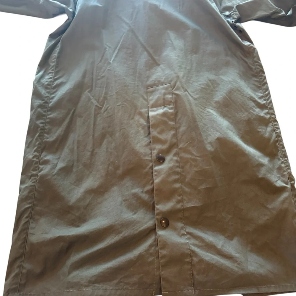 Barbour White Label Casual Urban Trench Jacket,size 38,Olive/Sage Green,Modern - Picture 6 of 14